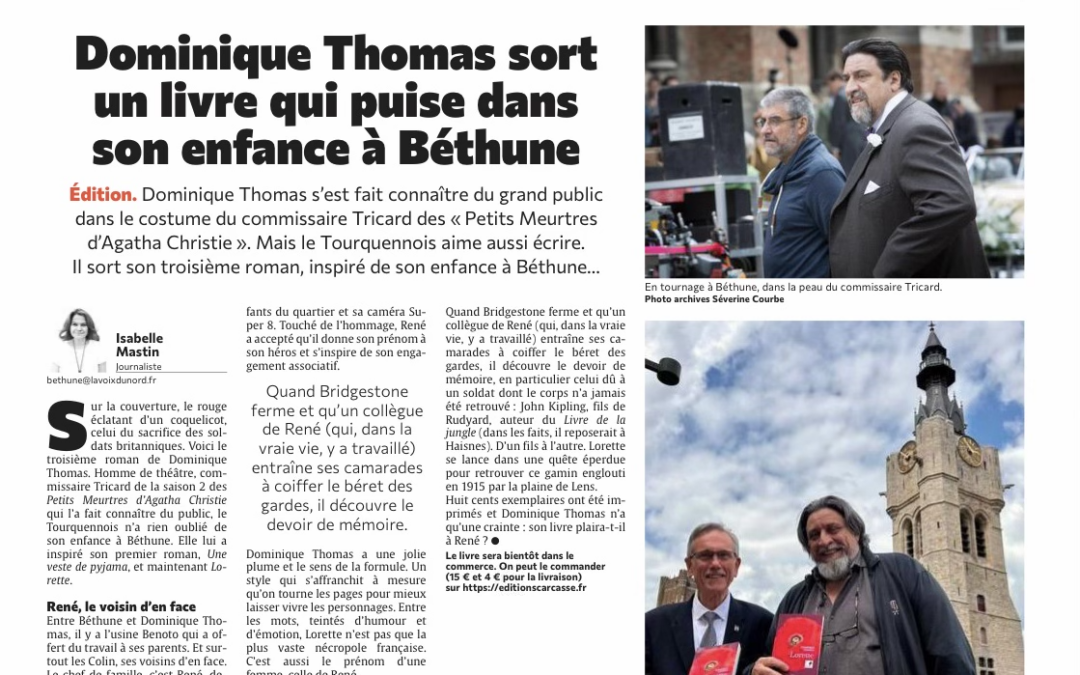 Lorette dans la Voix du Nord